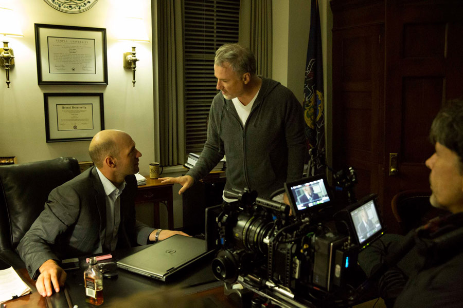 David Fincher et Epic sur le plateau de House of cards